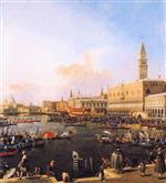 Venice. Bacino di San Marco on Ascension Day