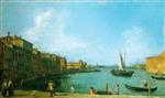 Venice: The Canale di S. Chiari towards the Lagoon