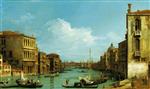 Venice: The Grand Canal from Campo S. Vio Towards the Bacino