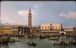 Venice. a view of the Churches of the Redentore and San Giacomo