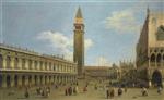 Venice, A View of the Piazzetta looking North