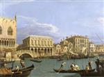 View of the Riva degli Schiavoni. Venice