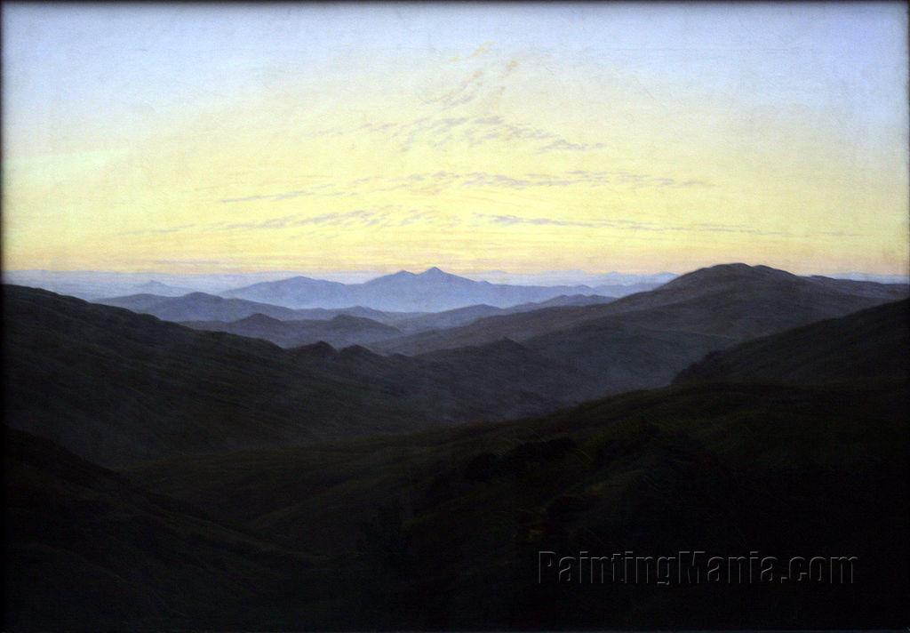 Riesengebirge (Before Sunrise in the Mountains)