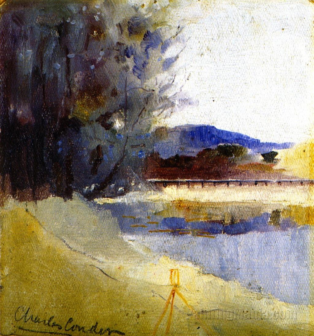 Landscape with Theodolite