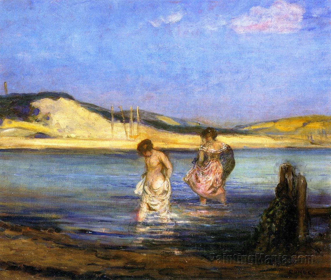 Women Bathing, Swanage