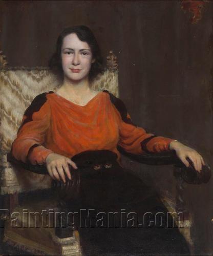 Portrait of Nina Clemens Gabrilowitsch