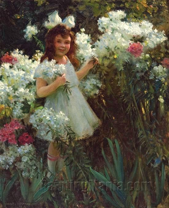 Sunshine and Flowers (Child with Phlox)