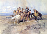 Approach of the White Men 1897