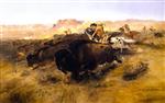 The Buffalo Hunt 1895