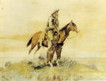 Cowboy on Horseback - Meditation