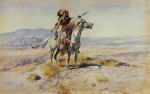 Indian on Horseback 1