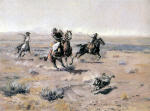 Roping a Wolf 1904