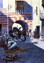 Street Scene in Arabia
