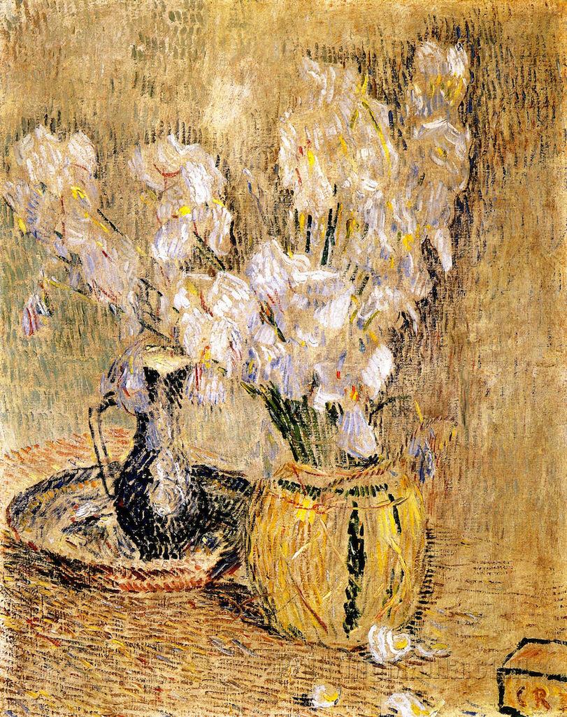 Still Life with White Lilies