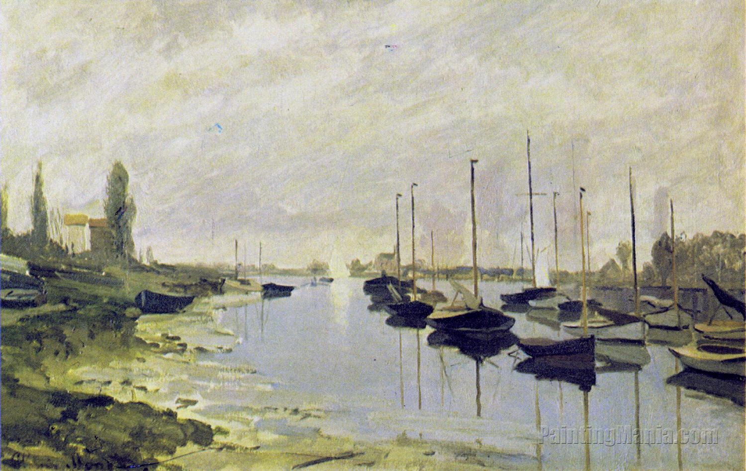Argenteuil, Boats along the Shore
