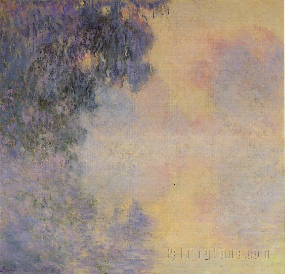 Arm of the Seine near Giverny in the Fog 1897