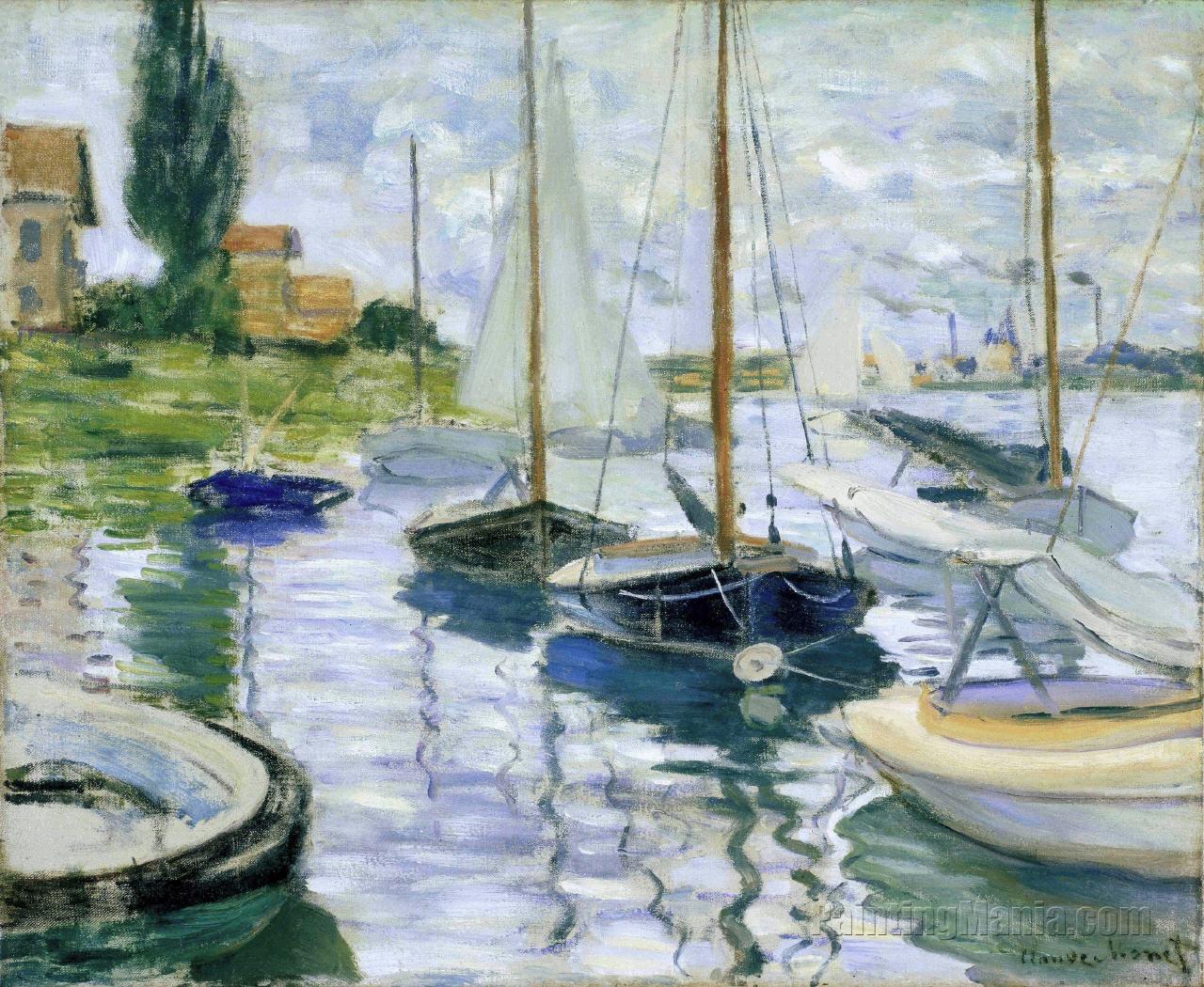 Boats at rest, Petit-Gennevilliers