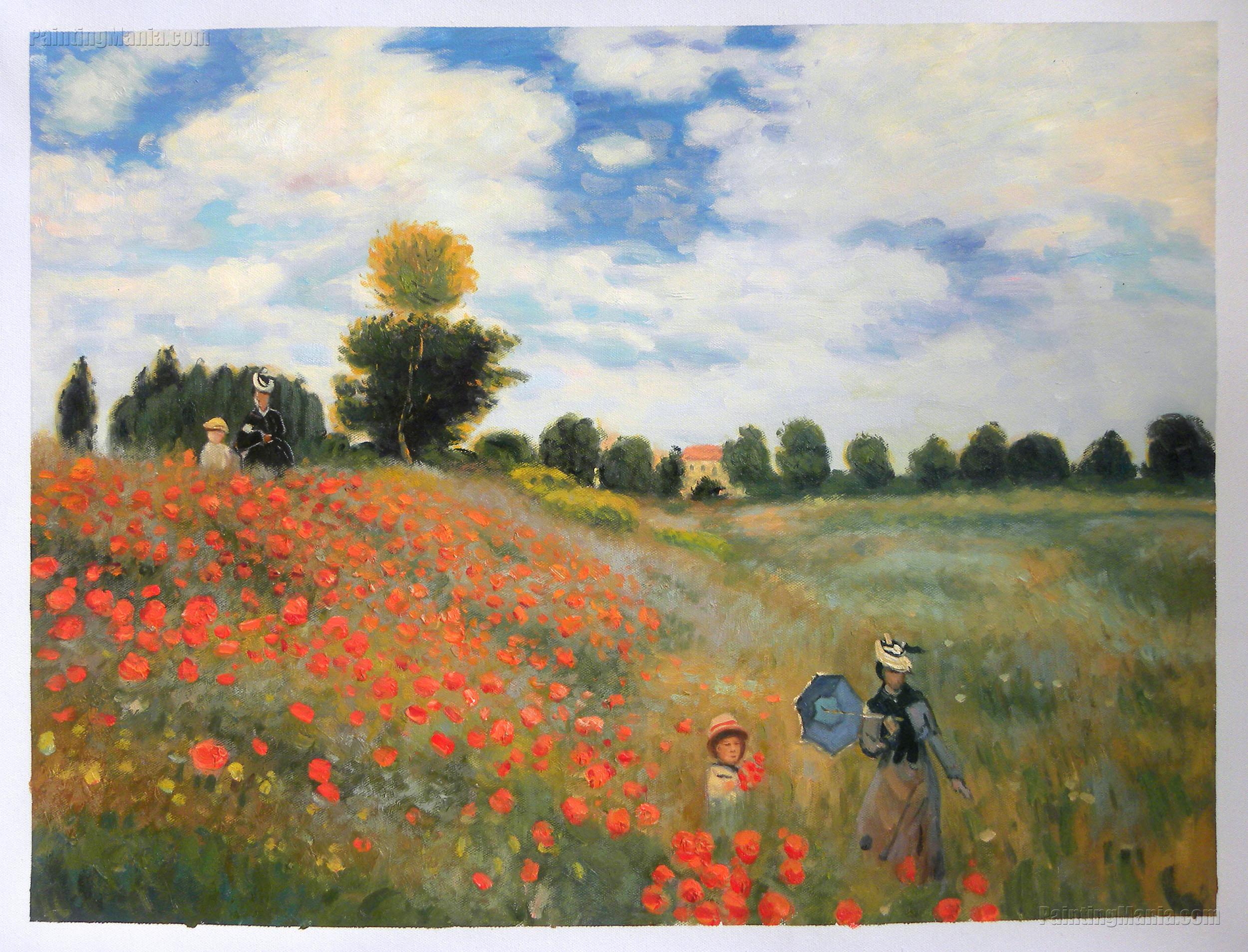 Field of Poppies, Argenteuil