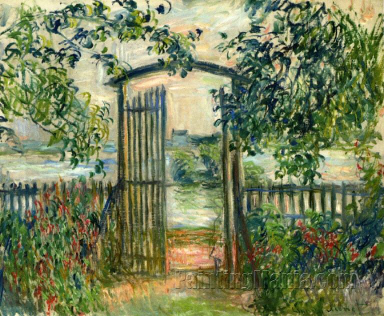 Garden Gate at Vetheuil
