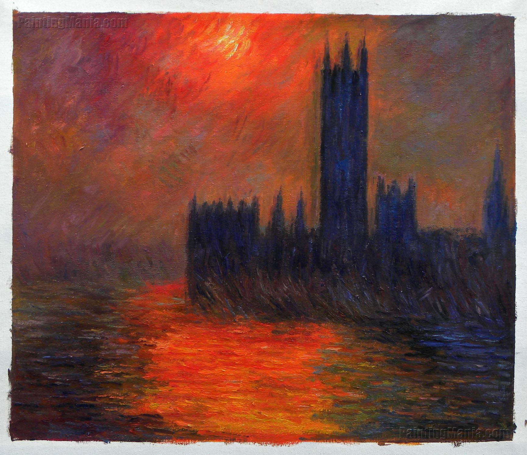 Houses of Parliament, Sunset