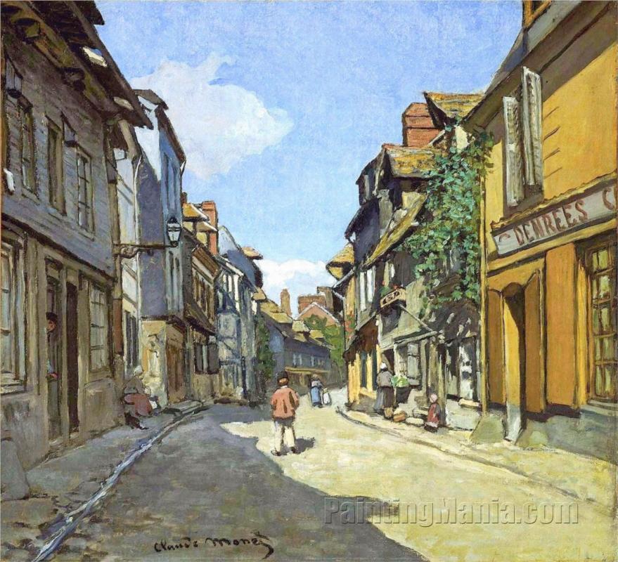 La Rue de la Bavolle in Honfleur