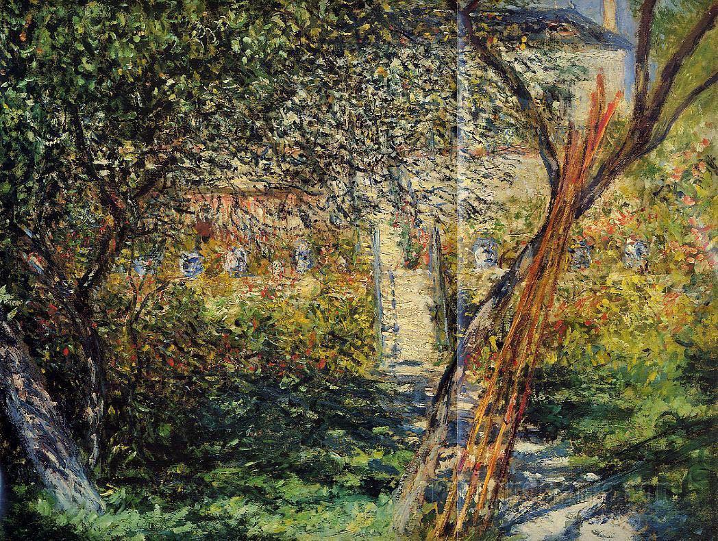 Monet's Garden at Vetheuil 1881