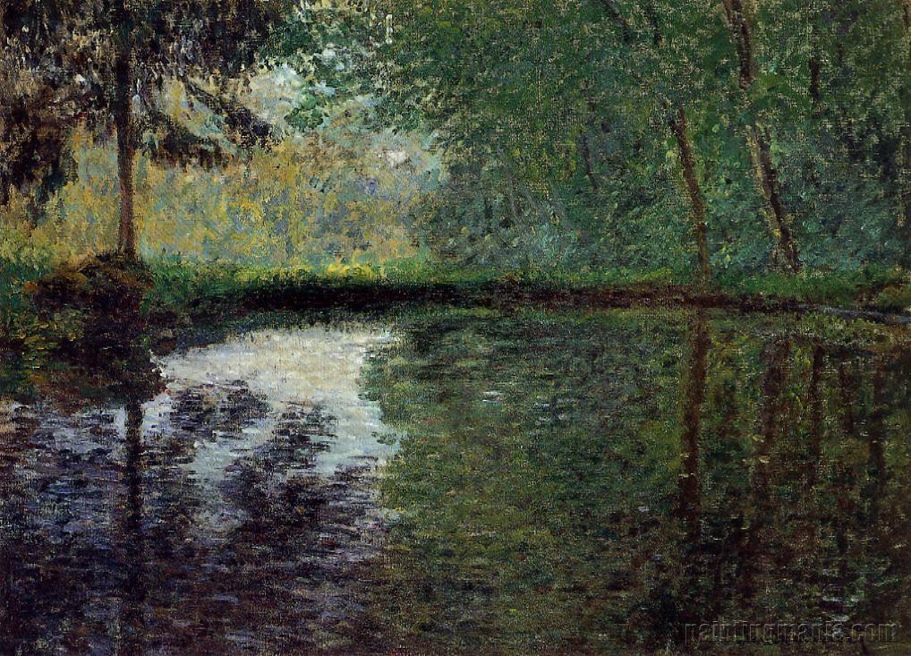 The Pond at Montgeron 1876