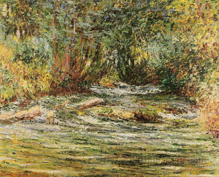 The River Epte at Giverny