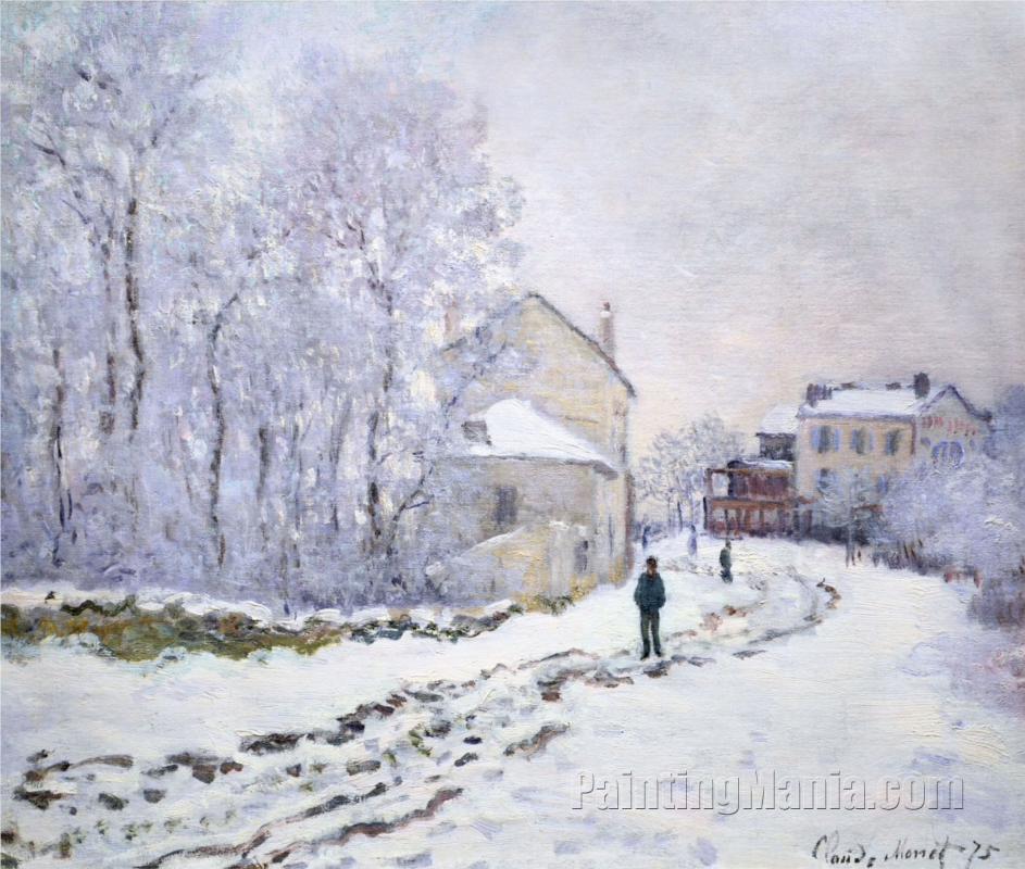 Snow at Argenteuil 1875