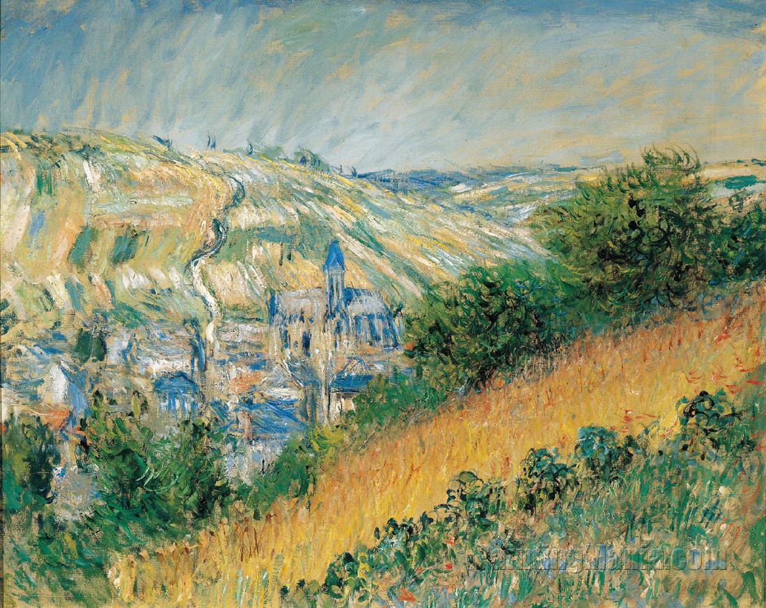 View of Vetheuil 1881