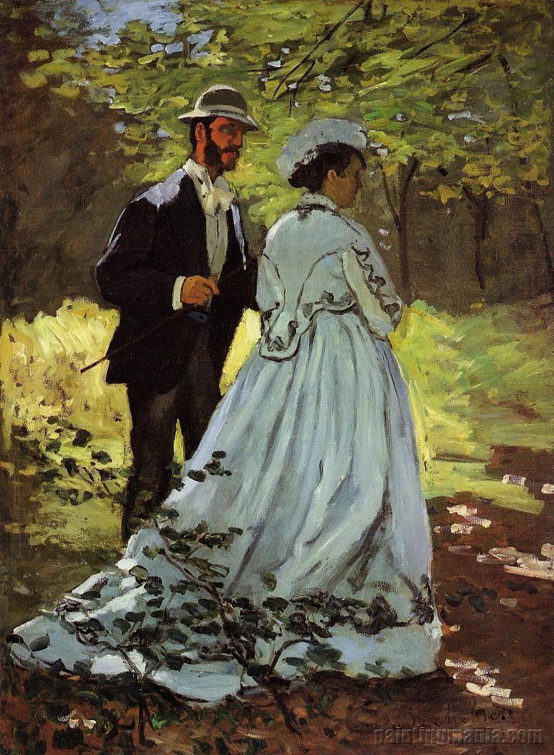 The Walkers (Bazille and Camille)