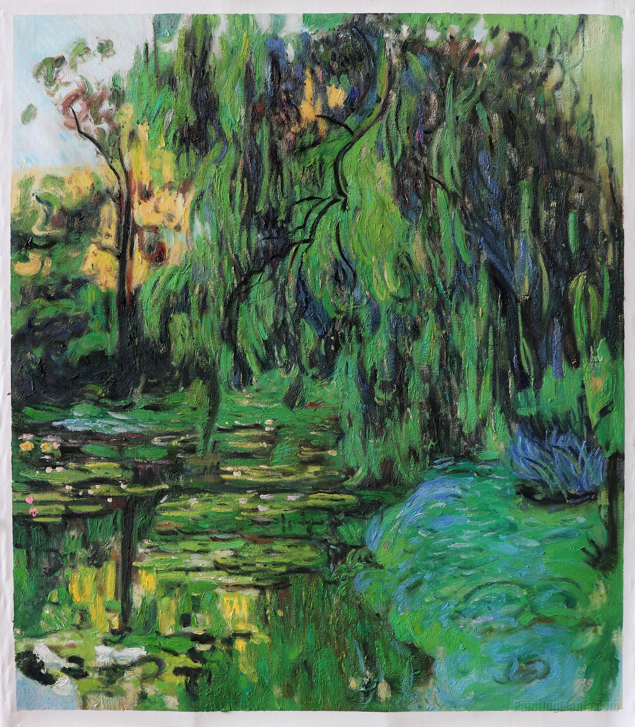 Weeping Willow and Water-Lily Pond 1916