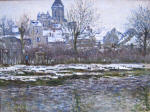 The Church at Vetheuil, Snow