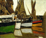 Fishing Boats. Honfleur