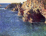 The Grotto of Port-Domois by monet