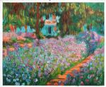 Irises in Monet's Garden 1900