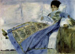 Madame Monet on the Divan