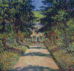 Pathway in Monet's Garden at Giverny 1900