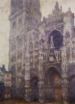 Rouen Cathedral, The Portal and the Tour d'Albene, Grey Weather