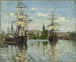 Ships on the Seine at Rouen