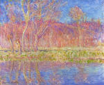 Trees along the Water, Spring in Giverny