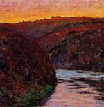 Valley of the Creuse. Sunset 1889