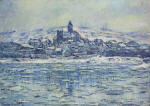 View of Vetheuil, Ice Floes