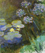 Water-Lilies and Agapanthus