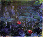 Water Lilies, Reflections of Willow 1
