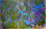 Water Lilies. Reflections of Willow 2