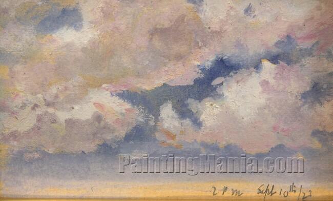 Clouds, 2pm, September 10, 1923