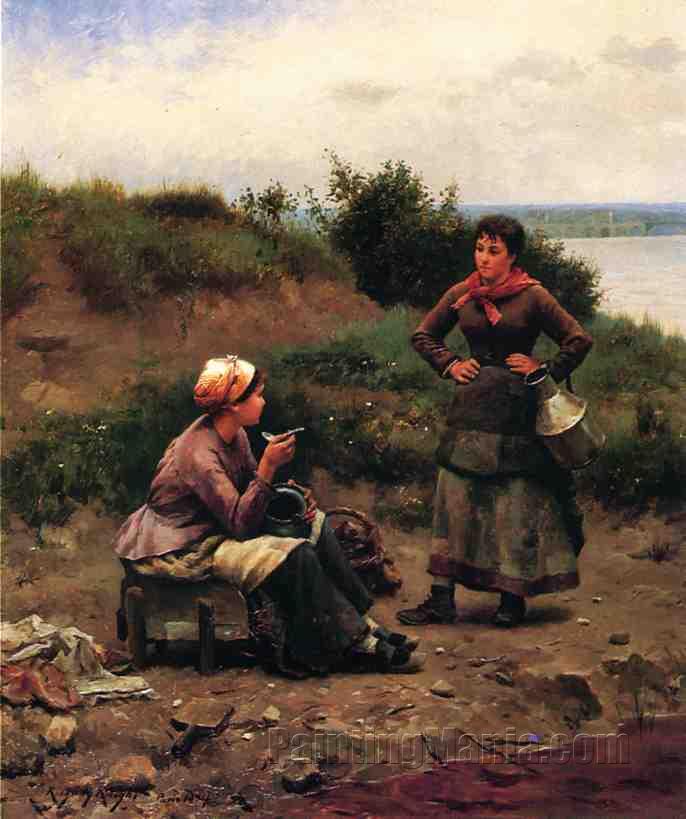 A Discussion Between Two Young Ladies