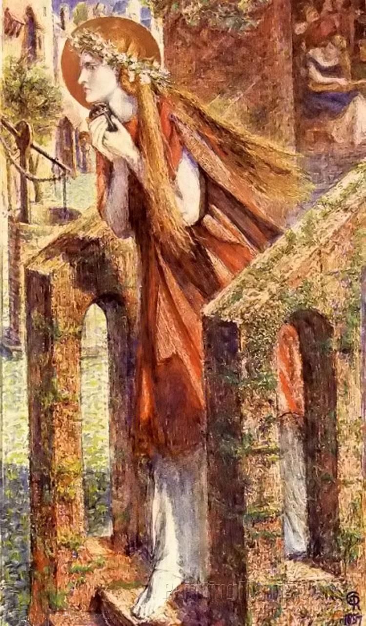 Mary Magdalene Leaving the House of Feasting