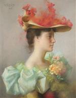 Elegant Lady with Hat